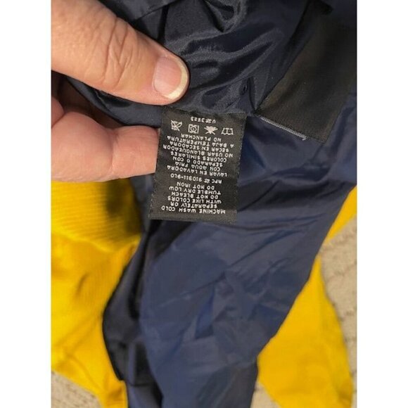 Outbrook Women's Reversible Hooded Jacket women’s size 2X Yellow & Navy Zip-Up - Picture 3 of 16